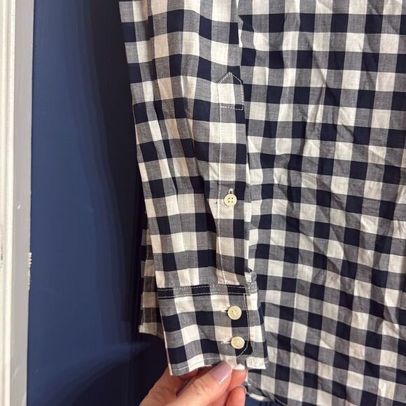 J. Crew Gingham Button Up Signature Fit Shirt Size S - Picture 5 of 5